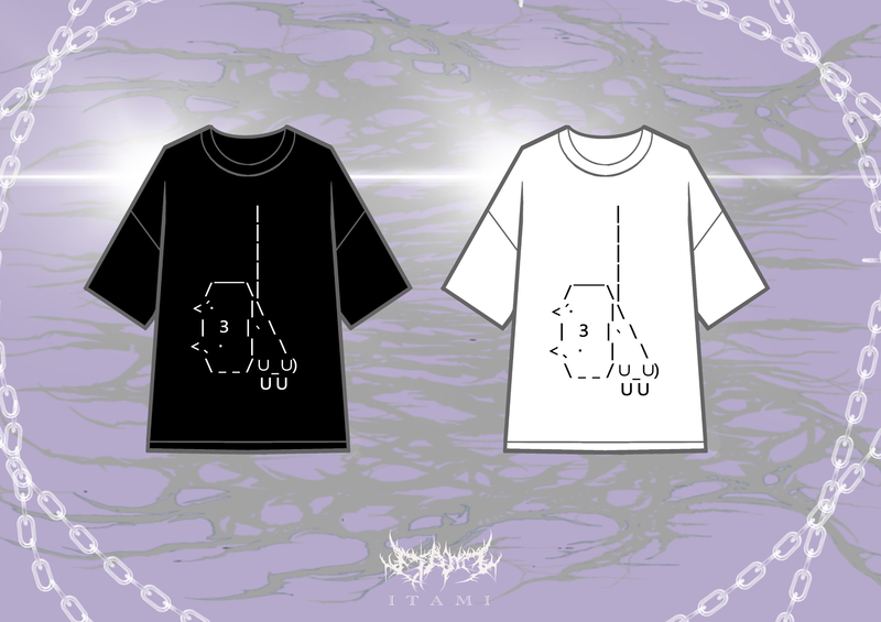 Itami Dream Feedback Special Edition T-Shirt Subculture Otaku Mass-Produced Dark Gothic Punk Summer Short Sleeve