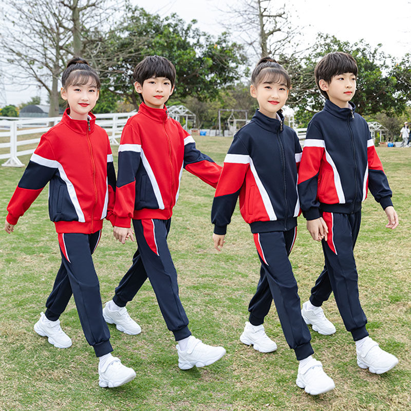 Kindergarten teacher garden clothing spring and autumn school clothing children's college wind school clothing three pieces of autumn and winter