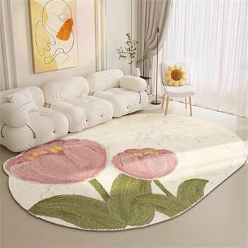 Small fresh living room carpet