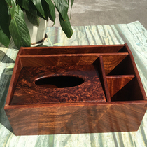 rosewood tree tumor gall wood tumor scar storage tissue box remote control pen container multifunctional desktop pen holder big fruit rosewood