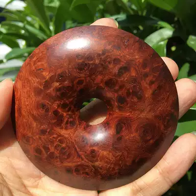 Gall Wood safe buckle Huai ancient mahogany tree tumor Rosewood ornaments tumor scar collection grade craft gift decoration handlebar pendant