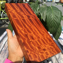 Redwood paper town rosewood big fruit rosewood wood gold thread tiger skin water ripple ruler collection boutique paperweight paper room