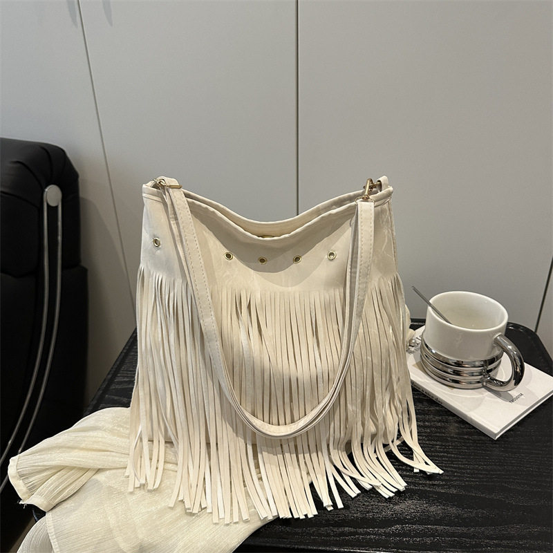 2025 популярная новая богемная романтическая сумка Su bag, модная ценная сумка через плечо большой емкости, нишевая женская сумка