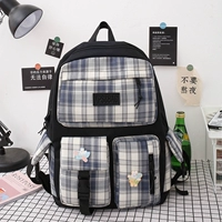 Черная одиночная сумка [2 значка]