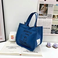 Синий, сумка для еды