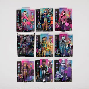 Подвижная кукла Monster High, артикулируемая коллекционная, 10.9 см, разные стили