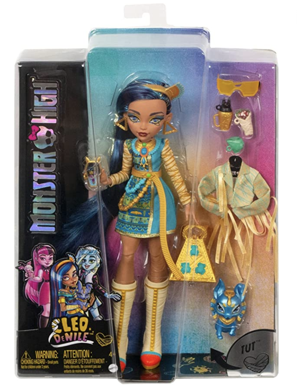 Подвижная кукла Monster High, артикулируемая коллекционная, 10.9 см, разные стили