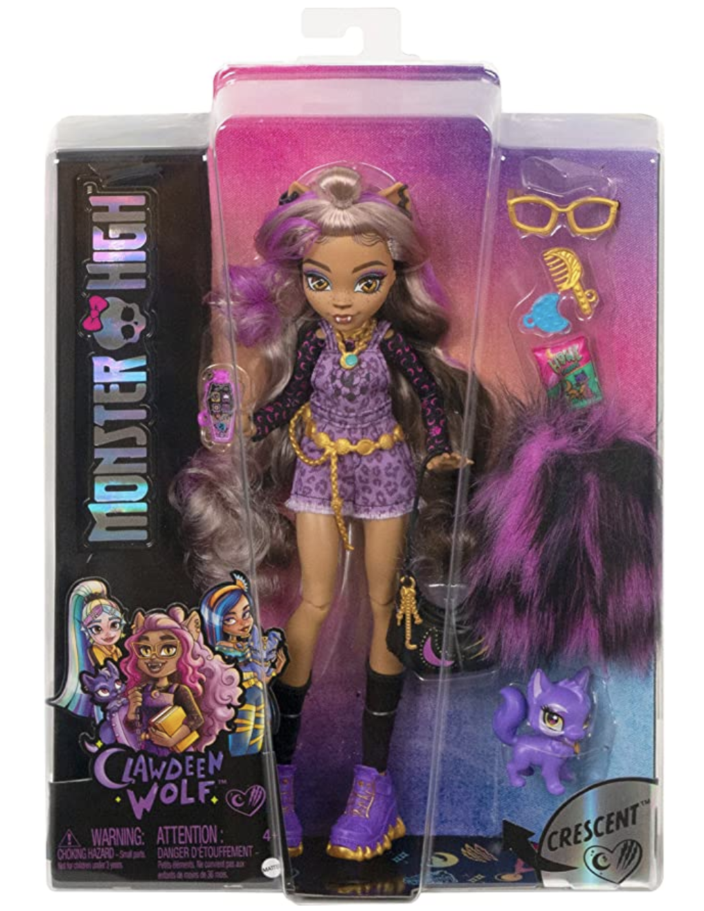 Подвижная кукла Monster High, артикулируемая коллекционная, 10.9 см, разные стили