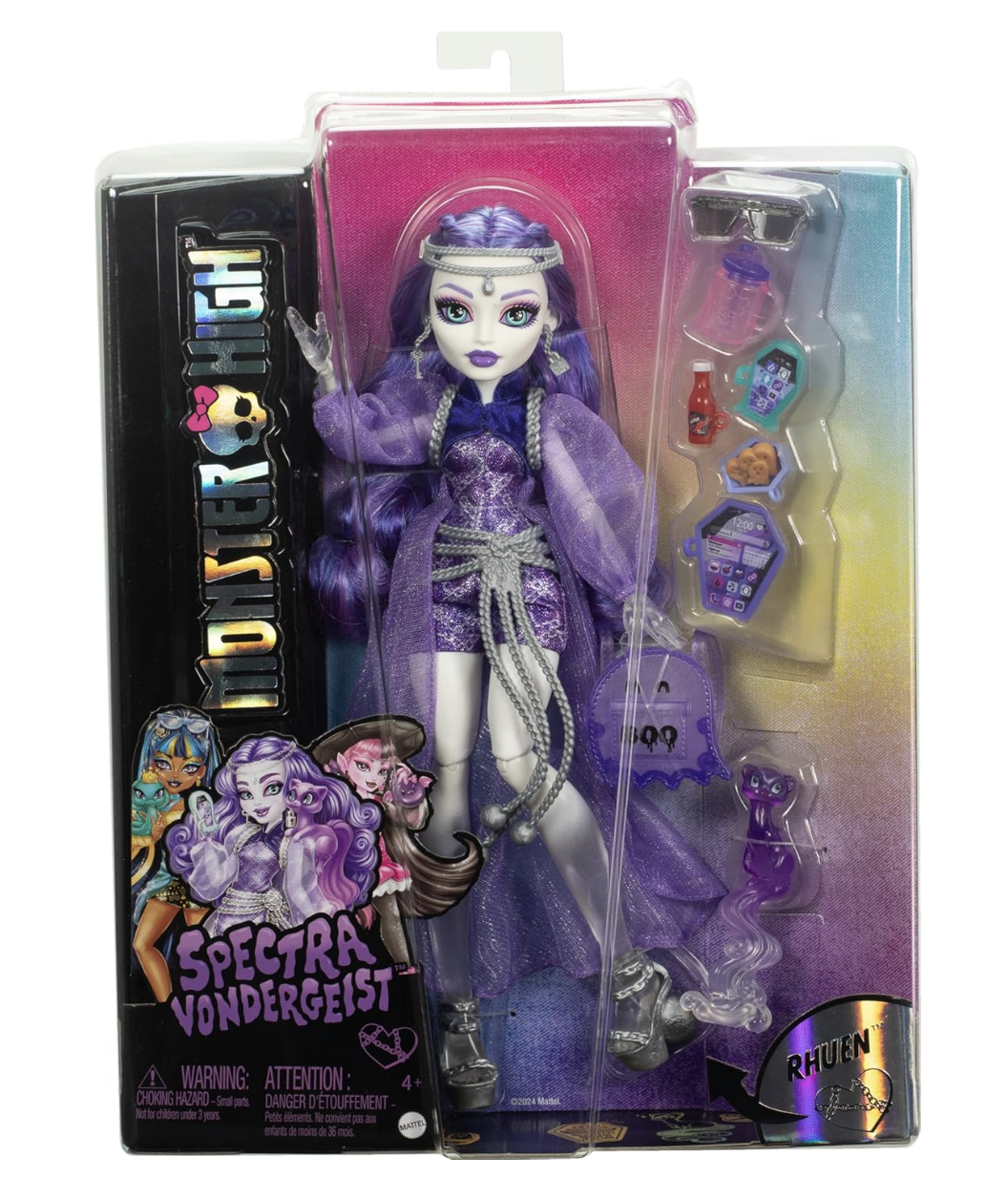 Подвижная кукла Monster High, артикулируемая коллекционная, 10.9 см, разные стили