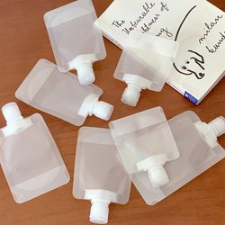Travel packaging bag facial cleanser shampoo shower gel packaging bottle travel liquid makeup toiletries travel portable