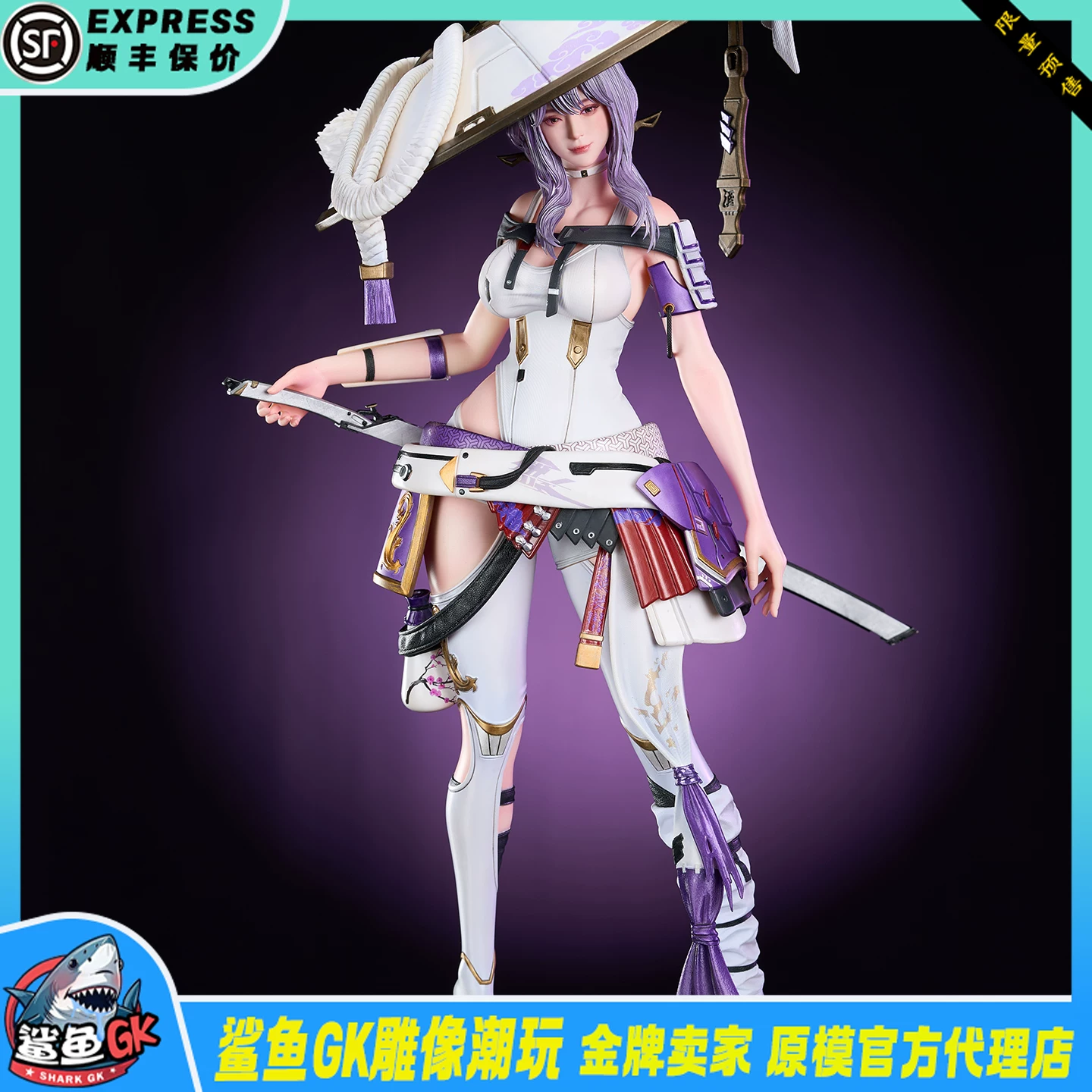 Заложение/Spot Shark gk Bijianer Studio Sword Star Dao Ji 1/4 Женская скульптура статуэтка гк