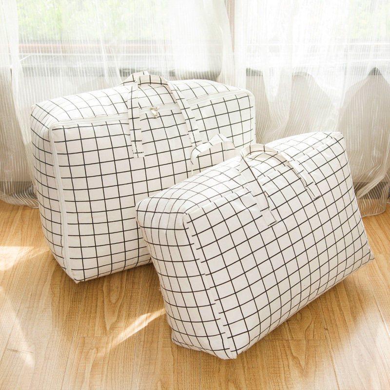 Quilted dust collection bag to finish bagged clothes with bags damp cotton quilted by extra-large bag Luggage Bag hand moving