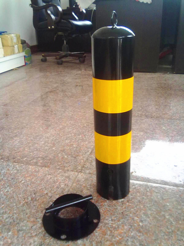 Fixed column active road pile resistance car column pile car bit lock active column isolation column