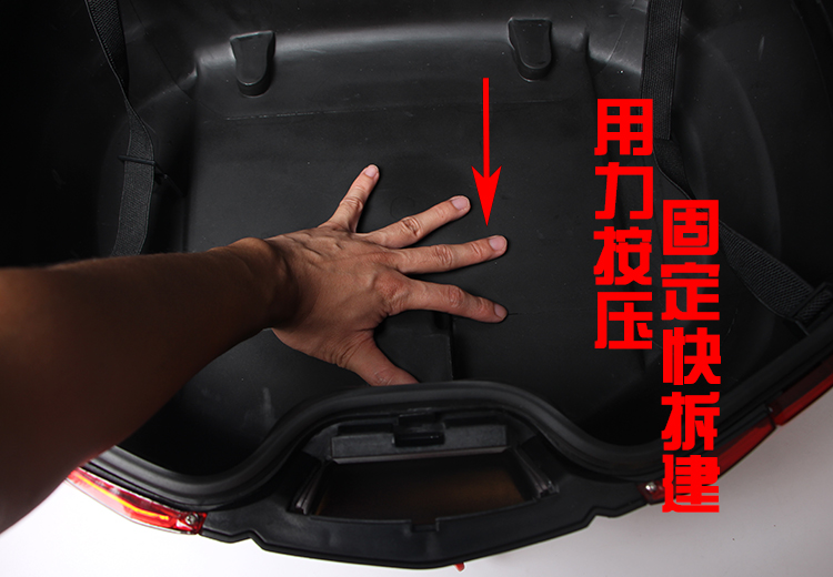 Xe máy cốp xe có thể tháo rời vạn năng xe điện GW250 Honda 190r cực lớn cốp đựng đồ xe máy