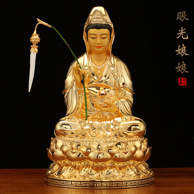 Taiwan's Liu Jin Pure Bronze Eye View of the Statue of the Virgin of the Virgin Mary of the Whirlpool View of the Sacred Statue of the Sacred Statue of the Chinese