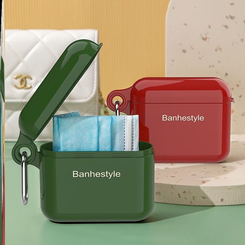 Containing cartridge cover dust-proof carry-on plastic wall-mounted clip carry-on with waterproof case dust-proof dorm