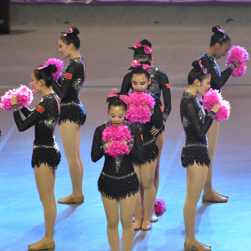 Children's cheerleaders Conserve women's soccer ball Baby cheerleader Team uniforms to make flower ball 22 Dance Jazz Dance