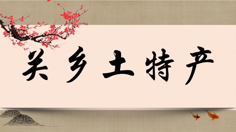 关乡土特产