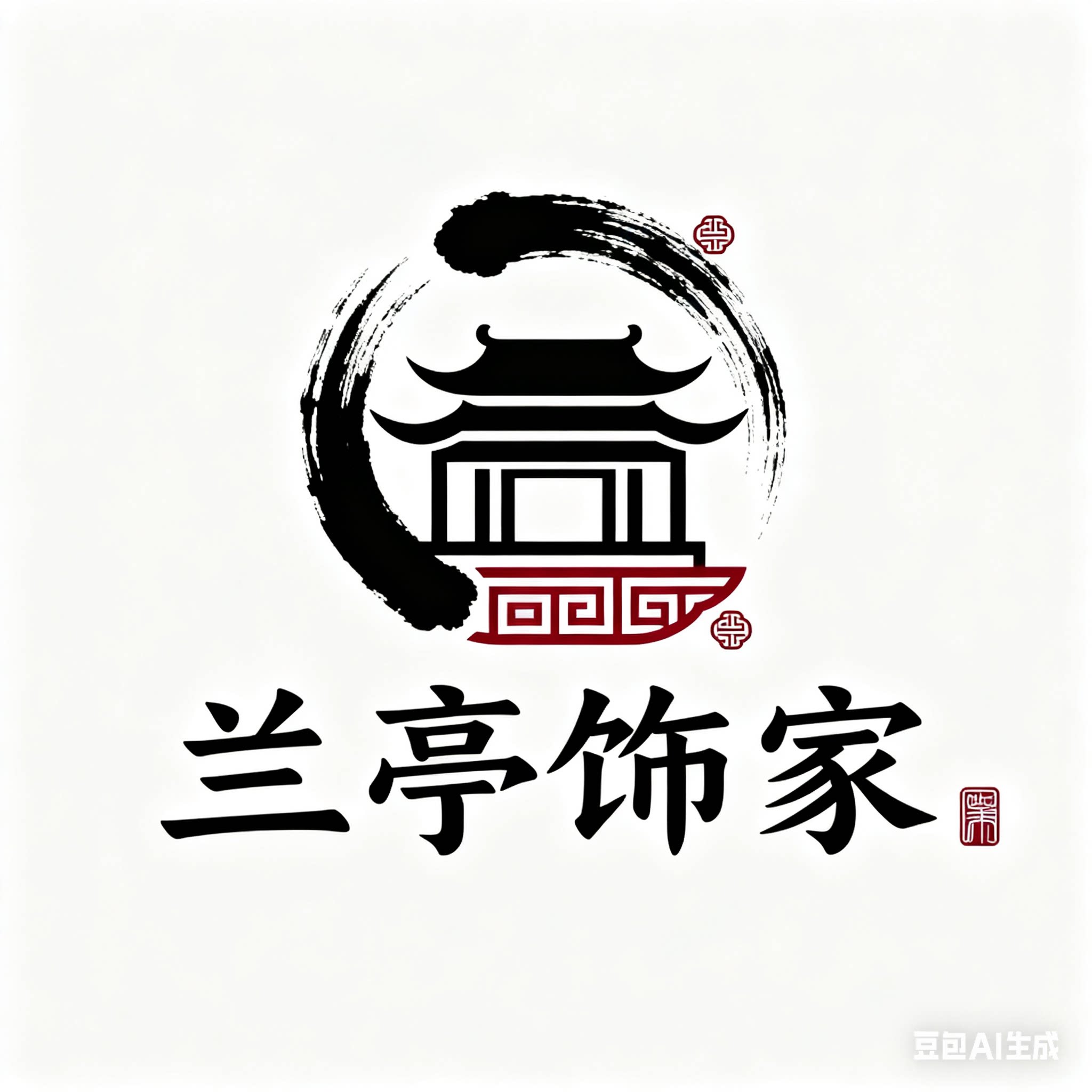 兰亭饰家的LOGO