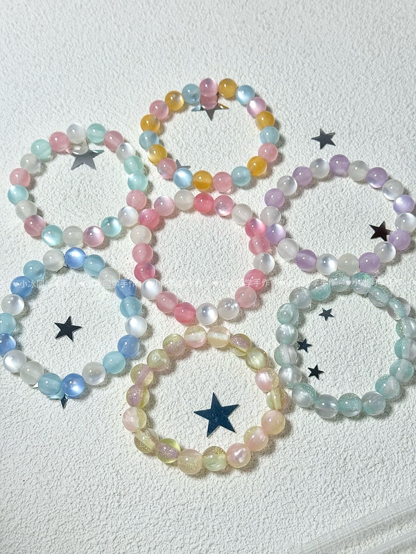 [Resin Cat's Eye] Xiao Bing's Original Resin Cat's Eye Bracelet, Dreamy, Sweet and Cute, a Gift for Best Friends