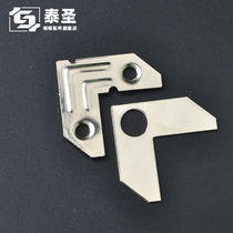 Taisheng high quality aluminum alloy metal frame L-shaped angle thick gold photo frame decorative accessories 100 sets bag