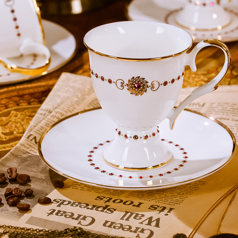 Ou Red xin 15 skull jingdezhen porcelain set auger coffee tea coffee cup