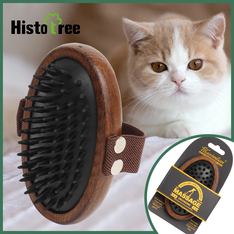 Pet products manufacturer bath comb brush dog massage comb pet bath silicone air bag comb dog supplies