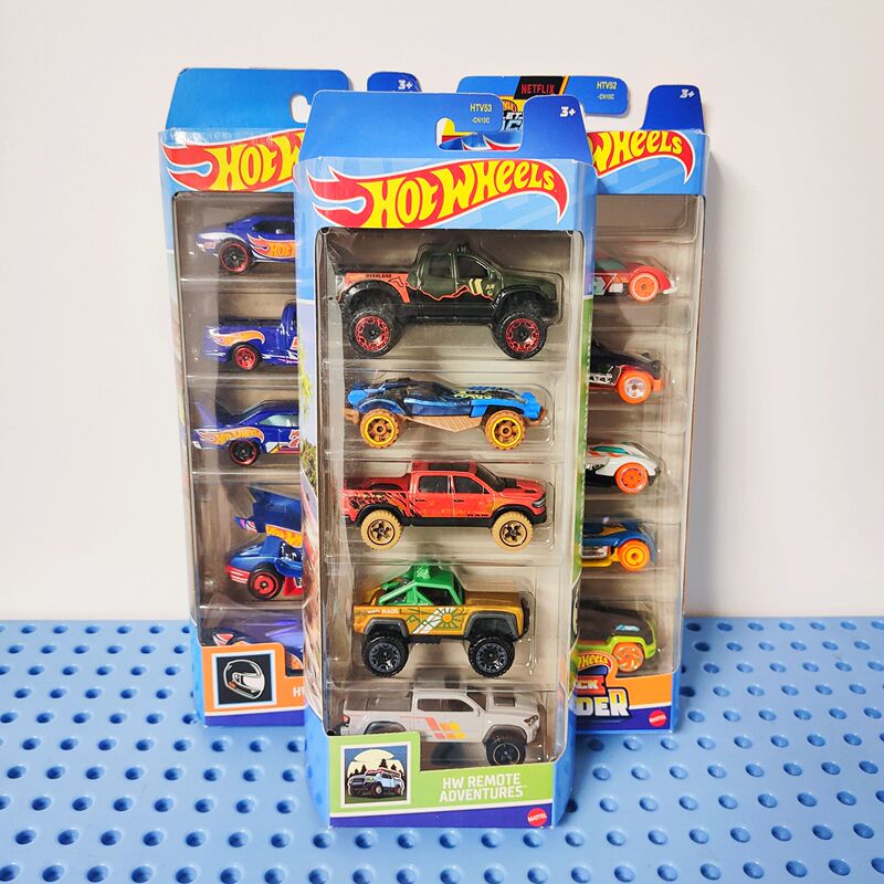 Hot Wheels Hot Traffic Combo Five-Pack Toy Cars 1806 Boys' Birthday Gift Truck Sports Car Hot Wheels Hot Traffic Combo Five-Pack Toy Cars 1806 Boys' Birthday Gift Truck Sports Car