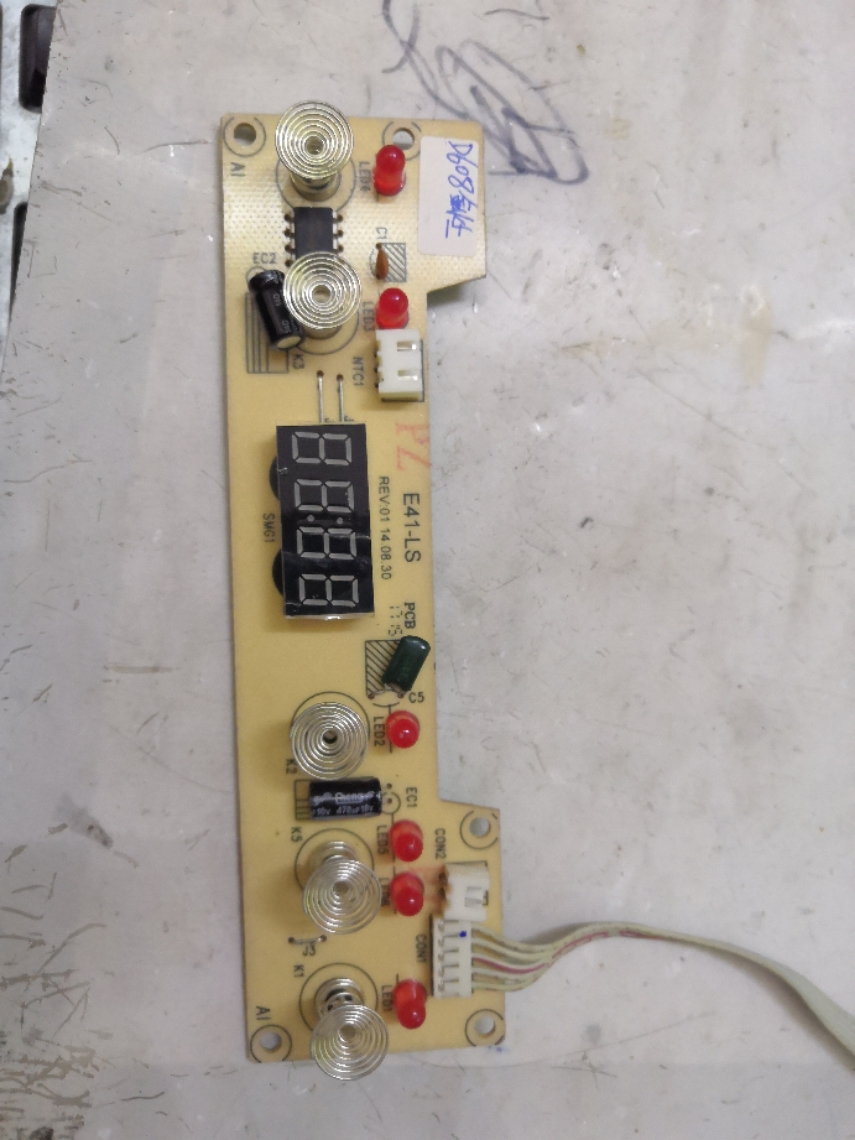 JZ electromagnetic tea tray D608 shows touch plate E41-LS 5 pin-Taobao