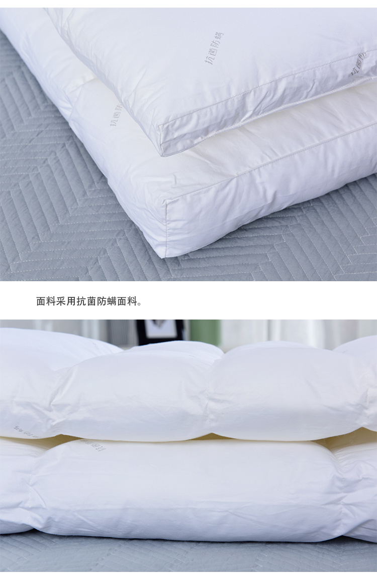 Mới hai lớp lõi cao và thấp có thể điều chỉnh hai gối một lõi gối kháng khuẩn chống gối lõi mềm khách sạn - Gối gối kim đan