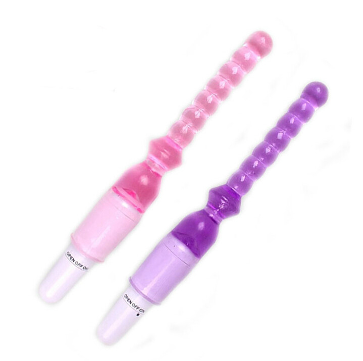 Baile G point back court pull beads vibration massage stick male female anal plug masturbator sex adult sex products