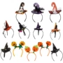 Mũ trùm đầu Halloween Mẫu giáo Trẻ em Biểu diễn Ball Party Ghost Pumpkin Spider Head Buckle Hiệu suất Mũ nón - Sản phẩm Đảng / Magic / Hiệu suất đồ hoá trang bé trai