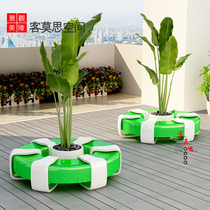 Round GRP Mall Seat Casual Chair Lounge Chairs Creativity Six Sides Outdoor Bench Public Chair