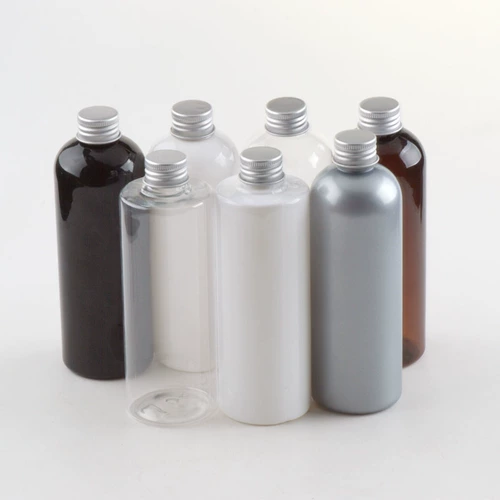 Пластиковая прозрачная бутылка, косметическая упаковка, 300 мл