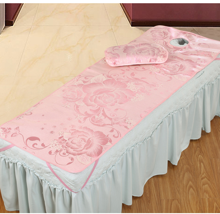 Beauty bedspread lụa băng mat mat mat massage thẩm mỹ viện chăm sóc sắc đẹp giường giường mat rWDp8X8Z8b - Thảm mùa hè chiếu điều hòa cao su non cho bé
