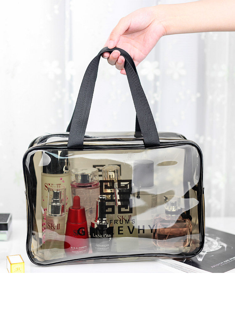 ins wind super fire portable waterproof makeup bag Women's large capacity cosmetics storage bag box small travel wash bag