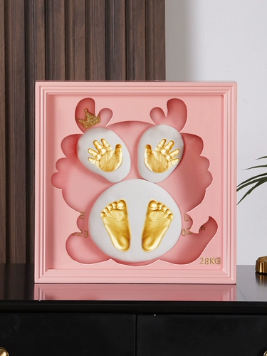 Детские отпечатки рук и ног, чернильная подушечка, сувенир, детская фоторамка для новорожденных для младенца, подарок на день рождения
