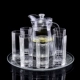 Bộ ly thủy tinh 6 gói Ấm đun nước Bộ ly trà chịu nhiệt châu Âu Cup Cup Tea Cup Juice Cup Cup Cup - Tách