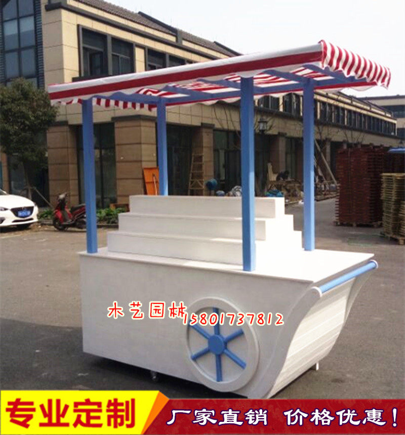 Woody Mobile Vending Car Square Floe Selling Desk Mall Goods Display Case Mobile Sale Car Sales Promotion Booth-Taobao