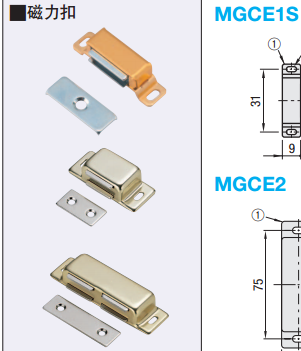 Original dress Japanese Mithmi MISUMI Magnetic MGCE1 MGCE1 MGCE2 MGCE1S