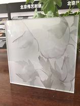 Factory direct sales double-layer ultra-white wire-laminated tempered art glass shopping mall hotel partition shower room