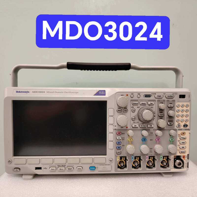 Negotiable Price~ Negotiable Price Mdo3024 Tektronix Mixed Domain Oscilloscope 200Mhz Bandwidth High-Precision Testing Instrument