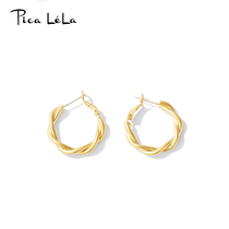 Fashion personality earrings 2020 New Tide temperament high-grade atmosphere sterling silver earrings Korean Net red earrings