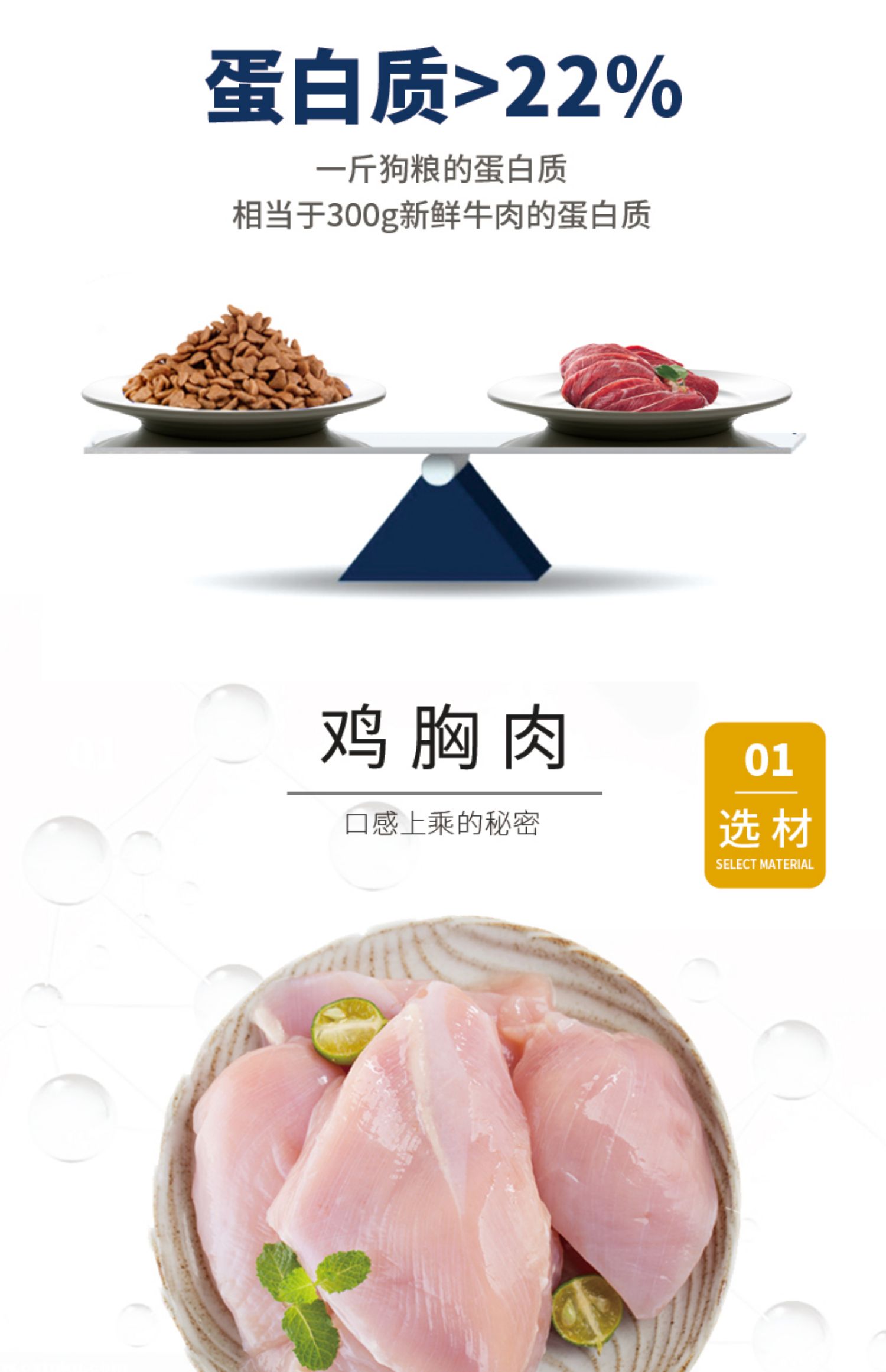 Dấu phẩy làm đẹp lông chó đặc biệt hơn chó gấu thức ăn luật Samoyed chiến đấu với Bomei để xé rách loại chung 3 kg - Chó Staples thức ăn smartheart