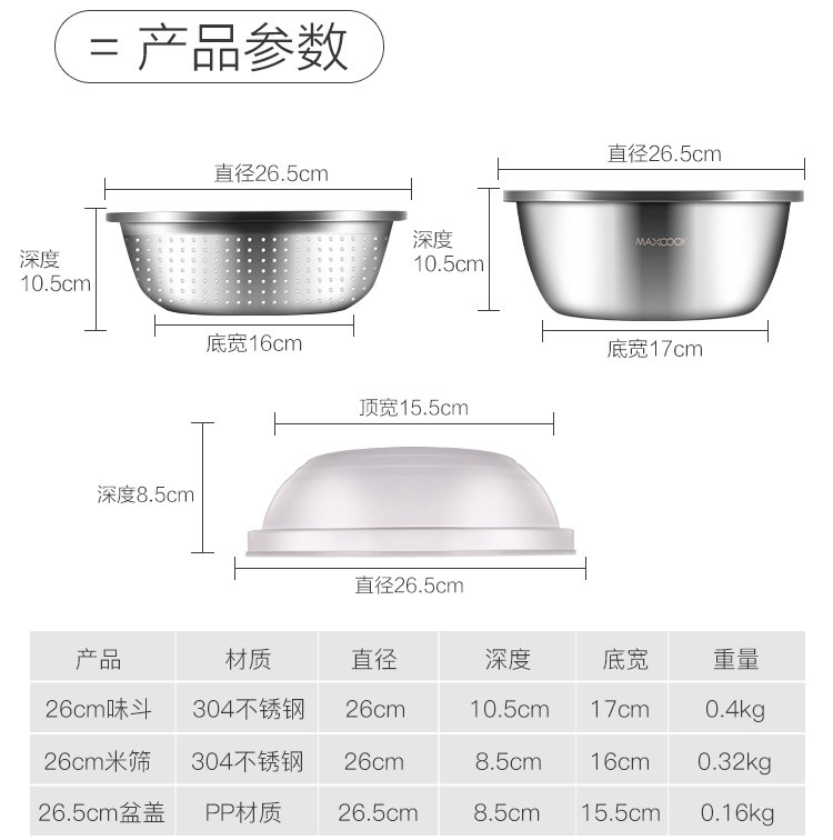 Три -части набора из горшка Sieve_03.jpg