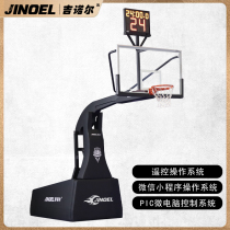 JINOEL Ginole basketball rack adult standard indoor high-end competition electric lifting mobile basketball rack