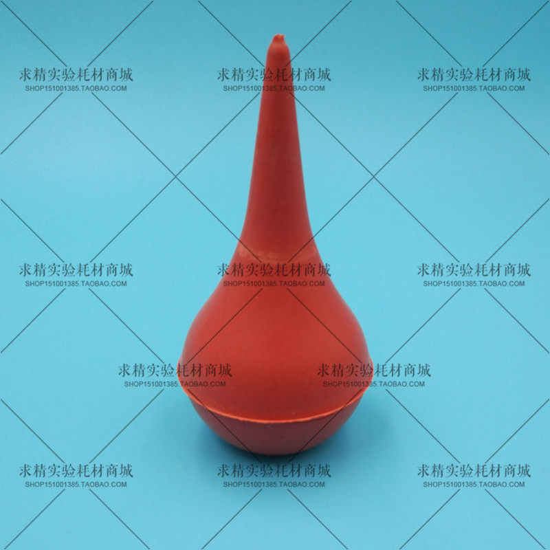 中号吸耳球 60ml洗耳球 皮老虎 移液管吸球 吹气球 长10.5cm