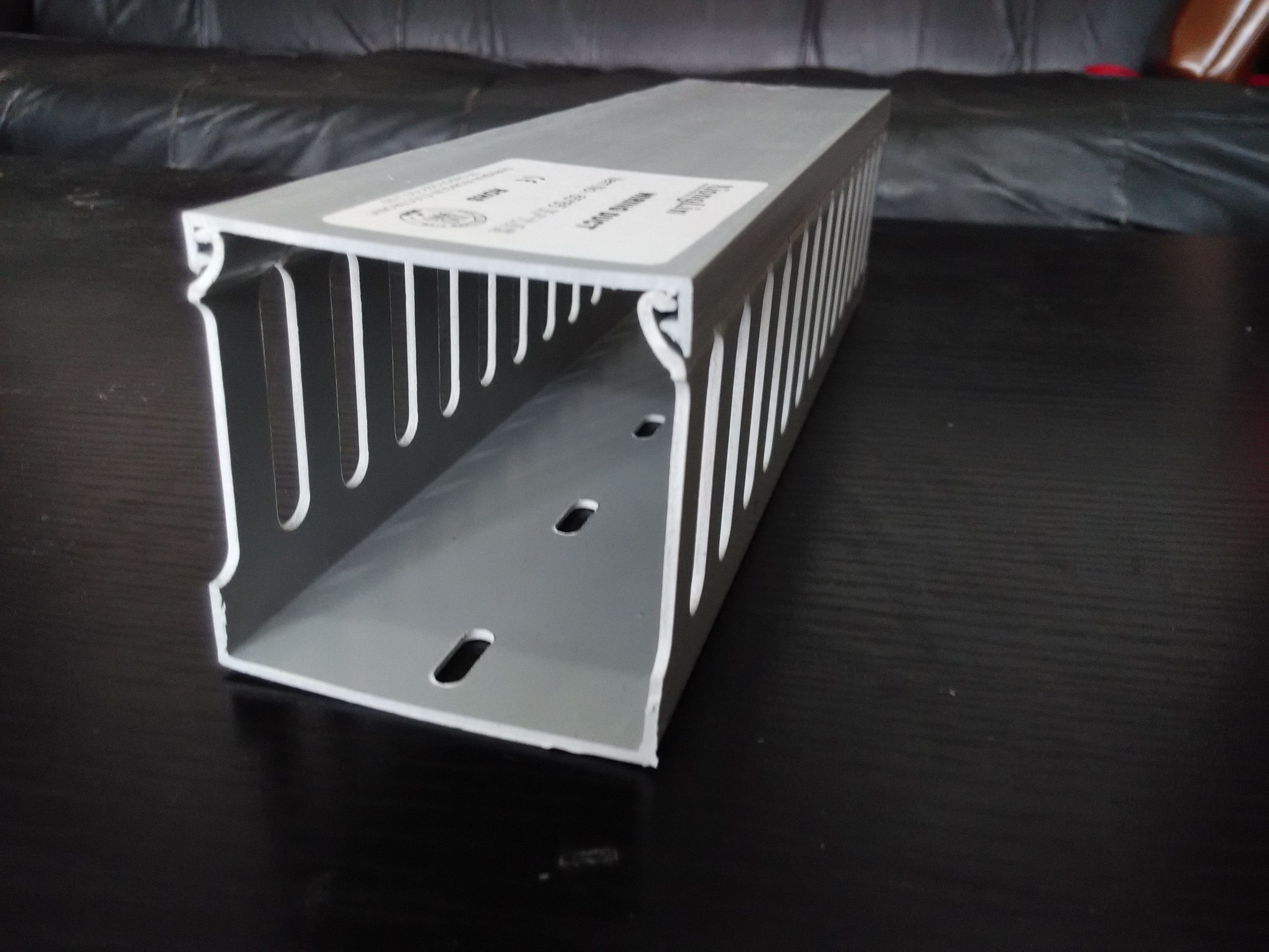 Factory direct sales 80*30PVC plastic insulation wiring trough 8030 line trough 80×30 wiring trough