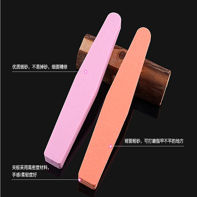 Công cụ làm móng tay hai mặt đánh bóng dải sửa chữa nail polish sponge đánh bóng công cụ chăm sóc nail file que đánh bóng máy hơ nail