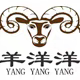 静宁羊洋洋汽车坐垫厂的LOGO
